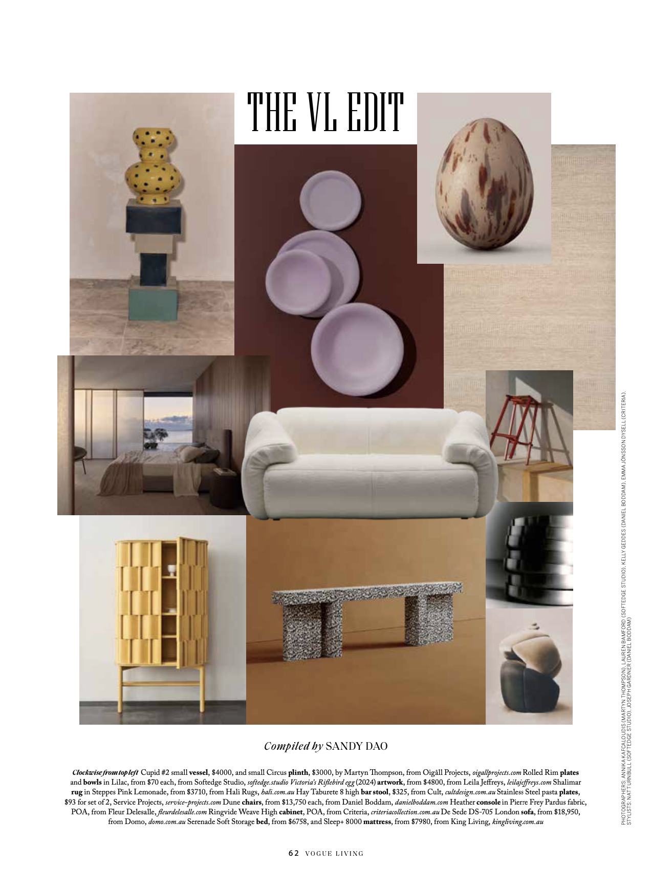 Vogue Living November/December 2020 趣味 Vogue Living November